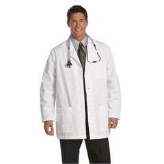 Men's Short Length Lab Coat